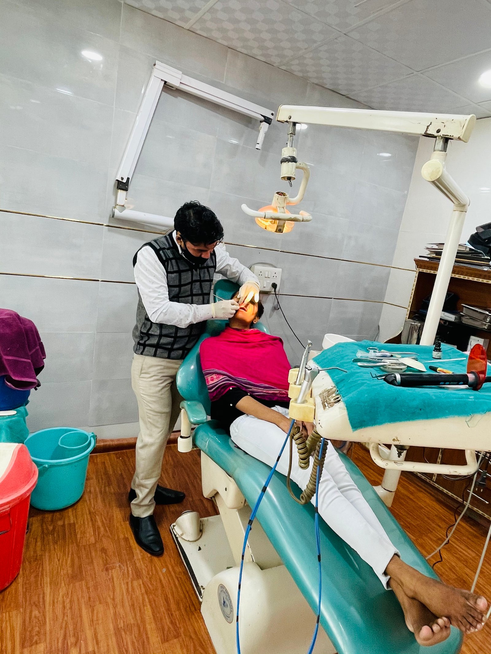 Clinic waiting area